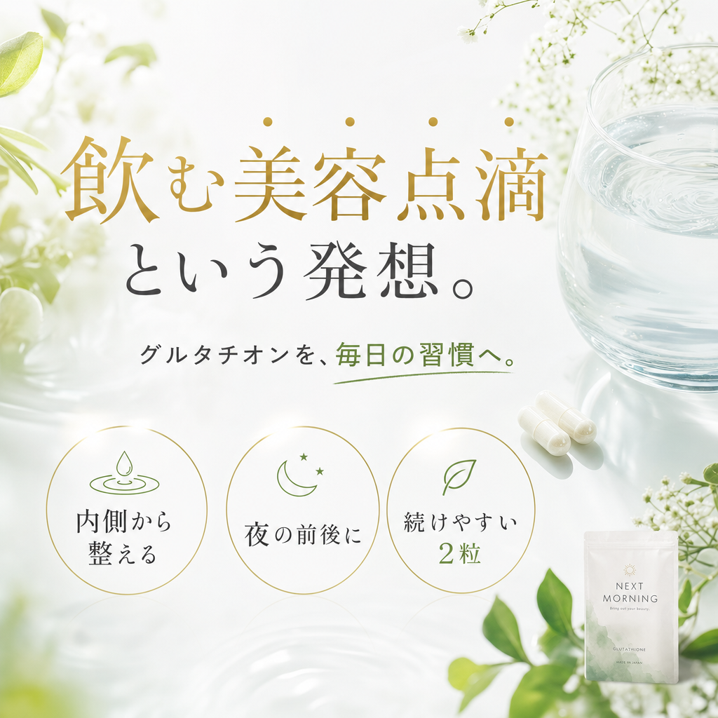 飲む美容点滴という発想。